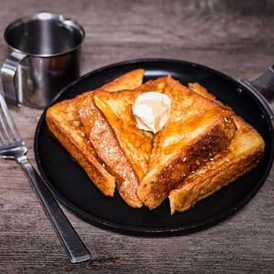French Toast with Creamy Maple Syrup Recipe